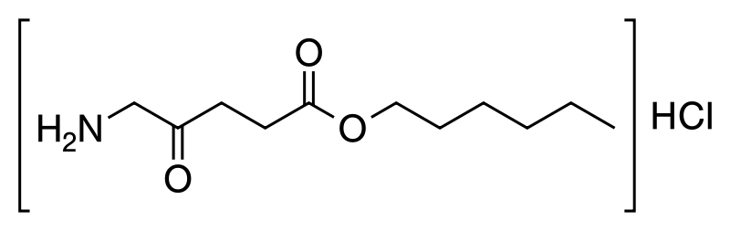 Fichier:Hexaminolévulinate (chlorhydrate de).png