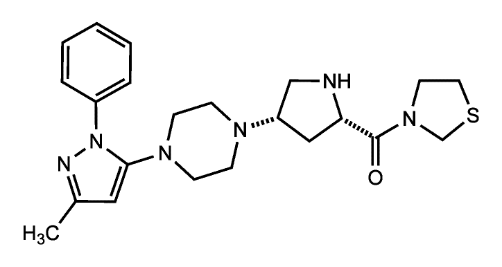 Fichier:Groupe 1bis-Ténéligliptine.png