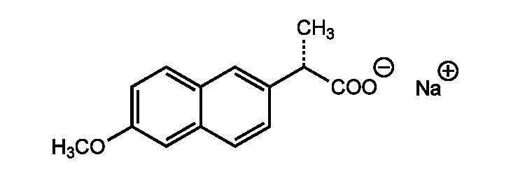 Fichier:Groupe 7-Naproxène (sodique et base de).png