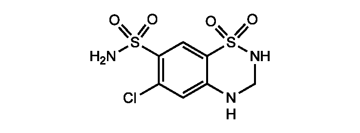 Fichier:Groupe 7-Hydrochlorothiazide.png