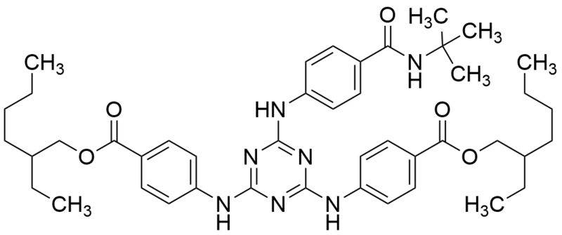 Fichier:Diéthylhexyl butamido triazone.png