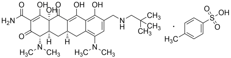 Fichier:Groupe 22-Omadacycline (tosylate d’).png