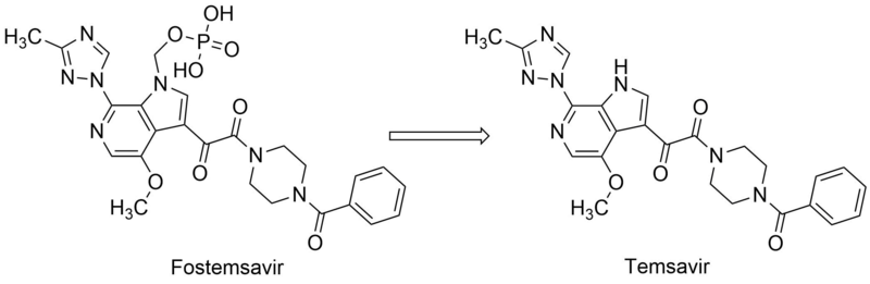Fichier:Fostemsavir - Temsavir.png